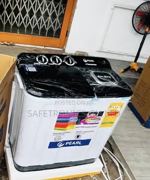 Newly Bulky White Pearl 11kg Semiautomatic WashingMachine