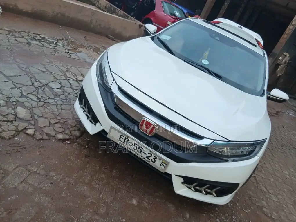 Honda Civic EX-L 4dr Sedan (1.5L 4cyl) 2017 White