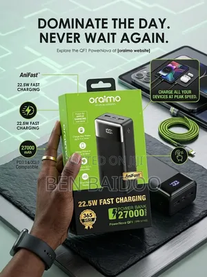 Oraimo Powerbank (Powernova 27,000mAh)