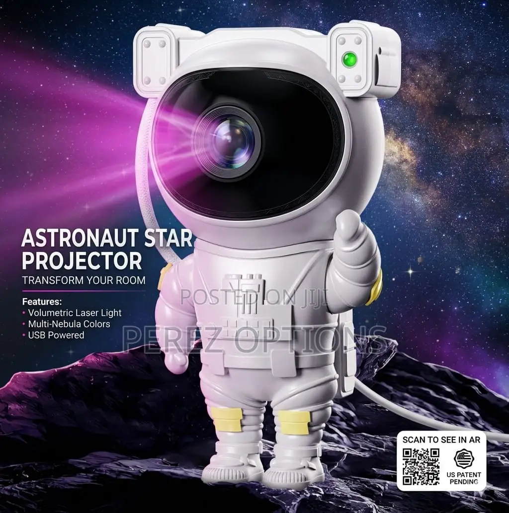 Glow Astronaut Laser Projector