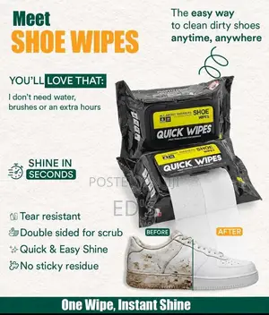 Sneaker Cleaning Kit & Sneaker Quick Wet Wipes
