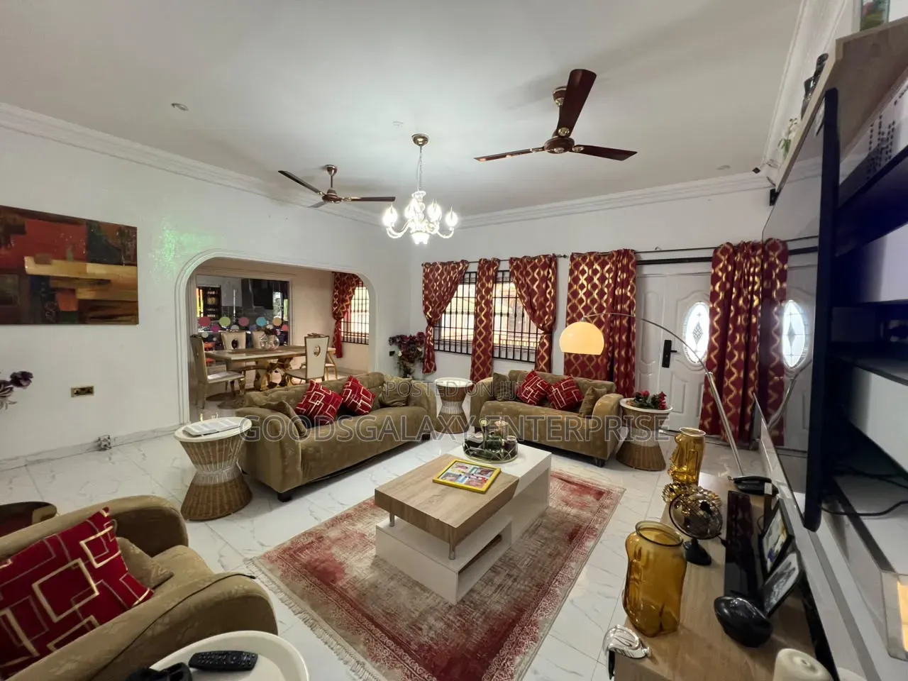 Furnished 3bdrm House in Kumasi Metropolitan for sale