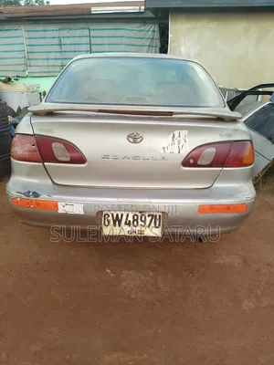 Toyota Corolla Sedan 2001 Silver