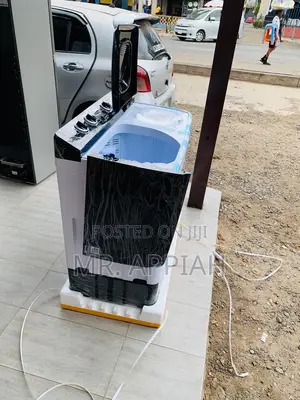 Efficient Pearl 15kg Spin Dry Electric Washing Machine(White/Black)
