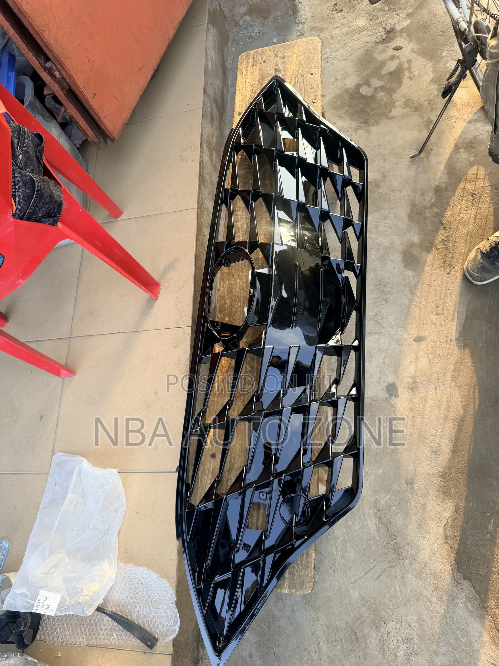 Hyundai Santa 2020-2022 Gloss Black Front Bumper Grille/ Shells