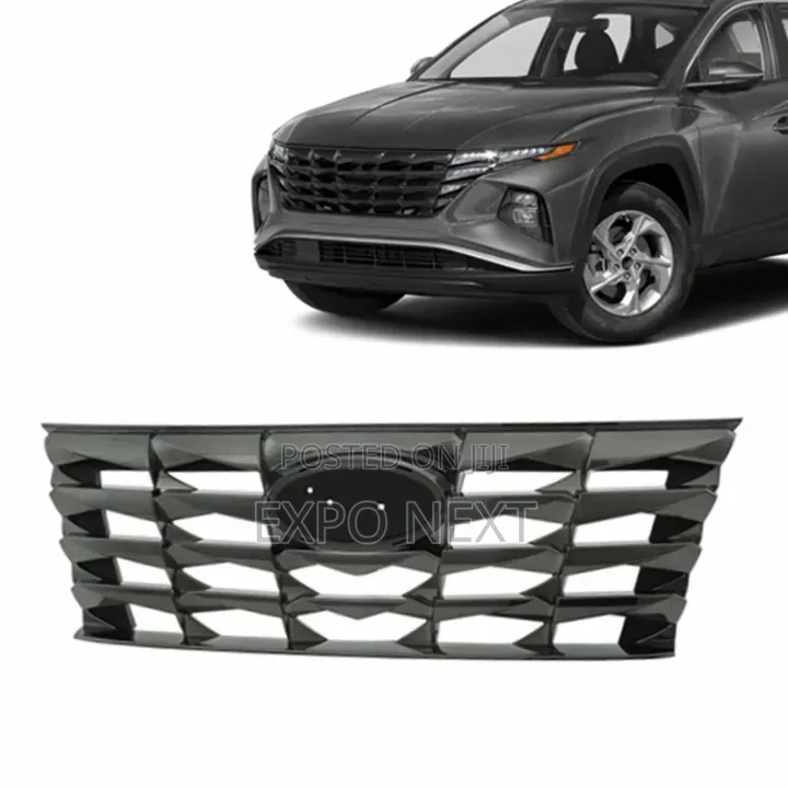 Front Bumper Cover Chrome Grille Assembly for Hyundai Tucson 2022-2023