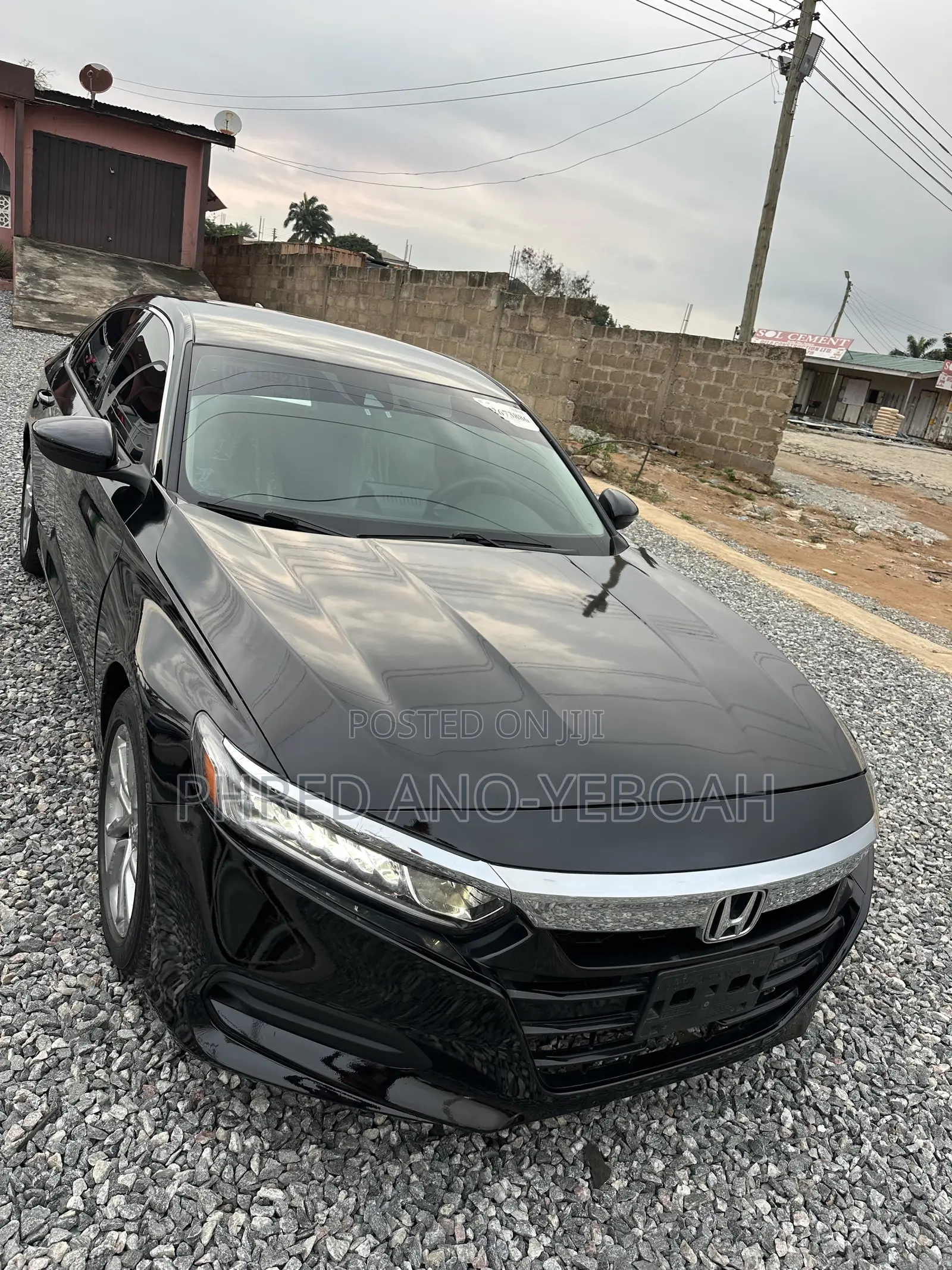 Honda Accord Sport (2.0L 4cyl Turbo 10A) 2019 Black