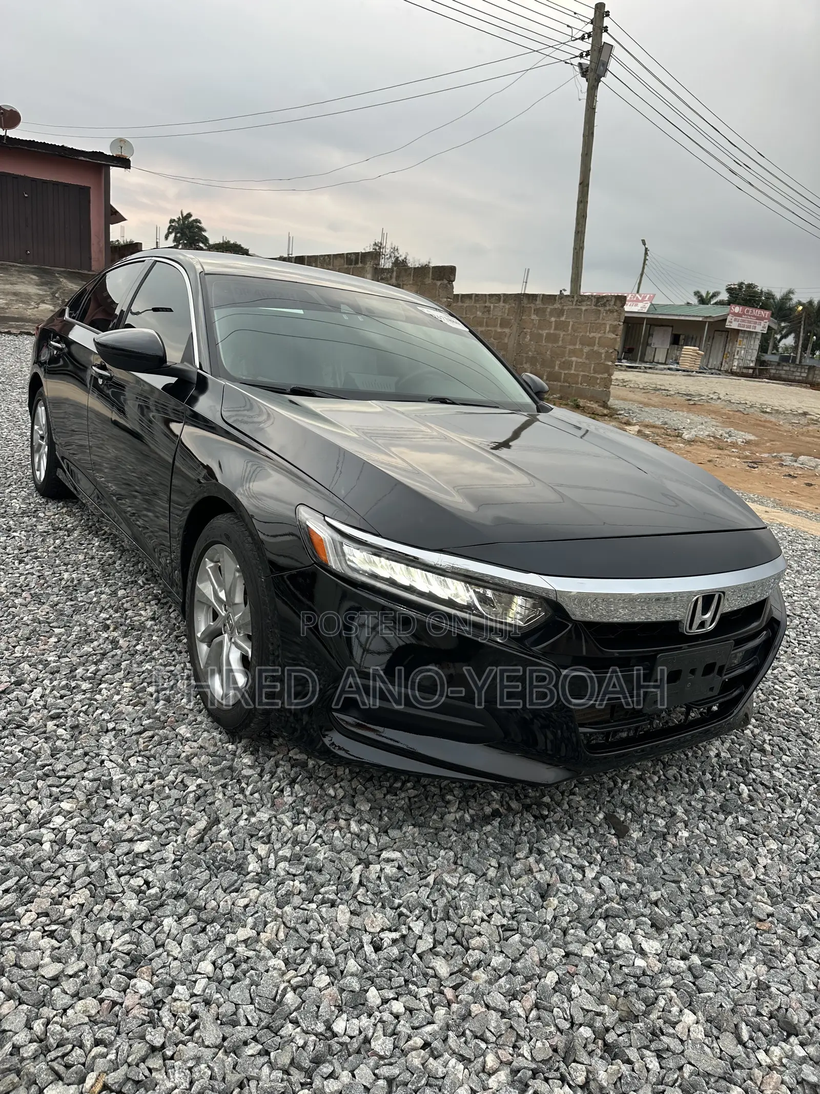 Honda Accord Sport (2.0L 4cyl Turbo 10A) 2019 Black