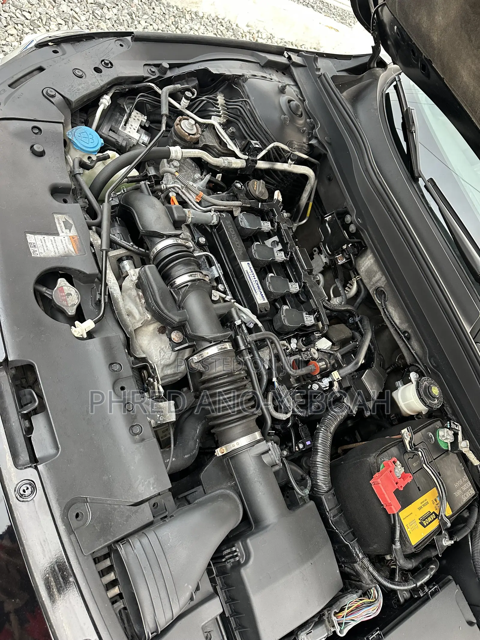 Honda Accord Sport (2.0L 4cyl Turbo 10A) 2019 Black