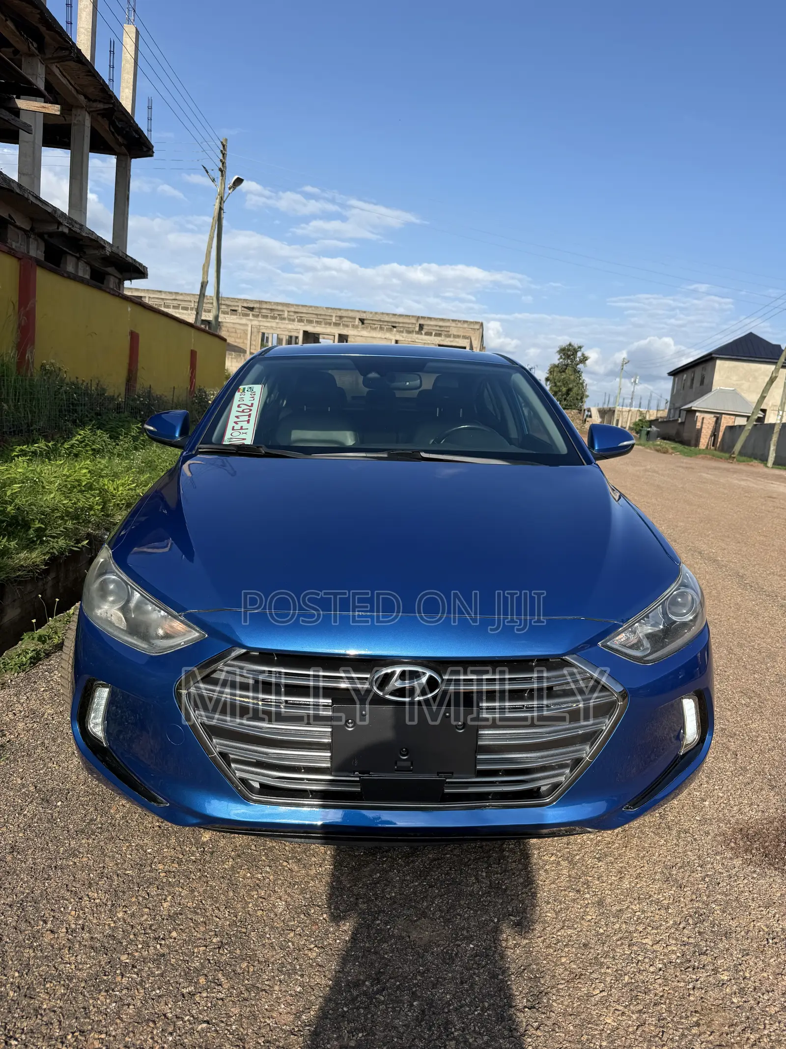 Hyundai Elantra Limited 2018 Blue