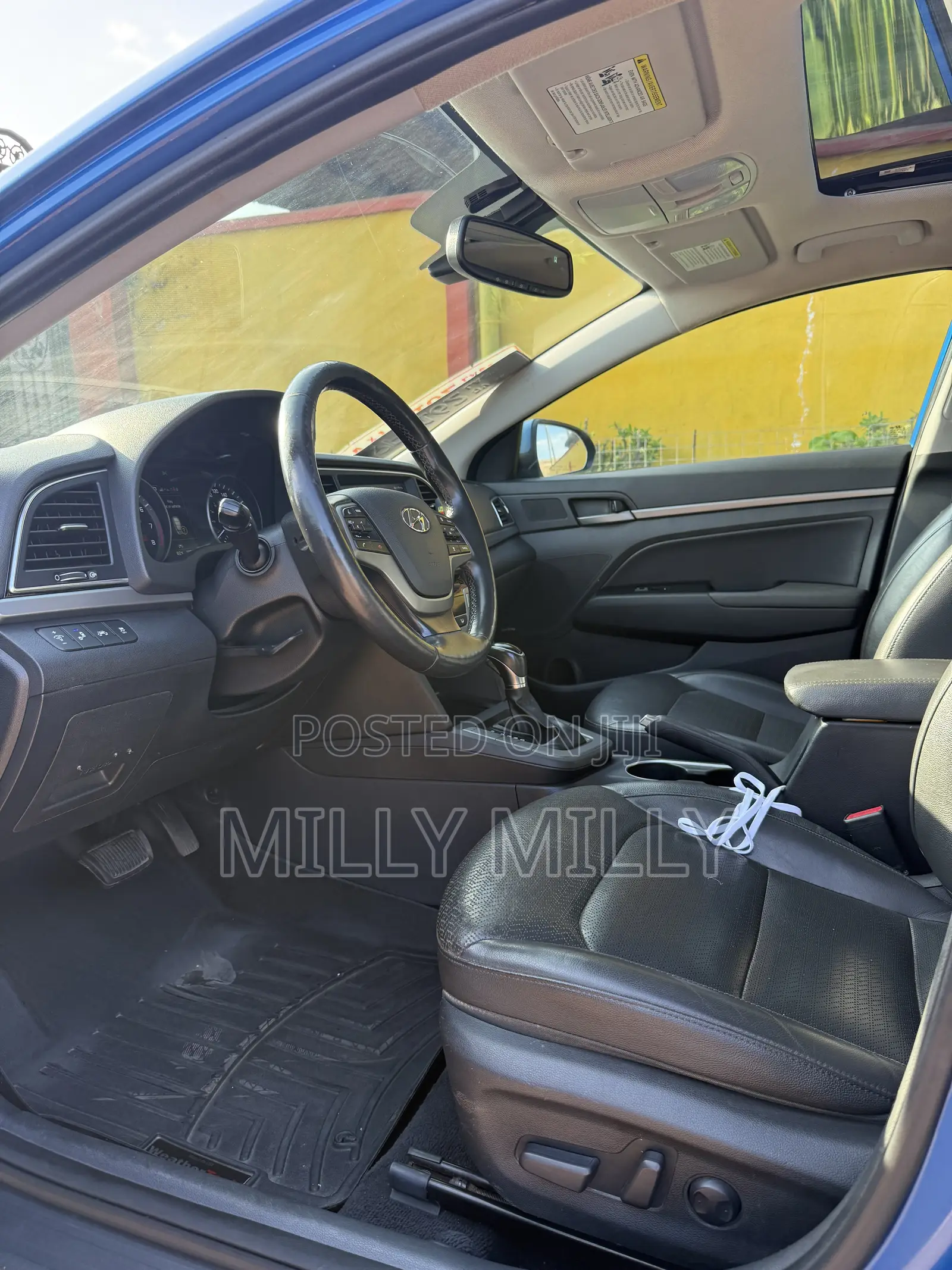 Hyundai Elantra Limited 2018 Blue