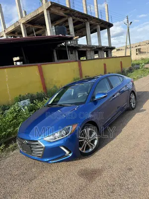 Hyundai Elantra Limited 2018 Blue