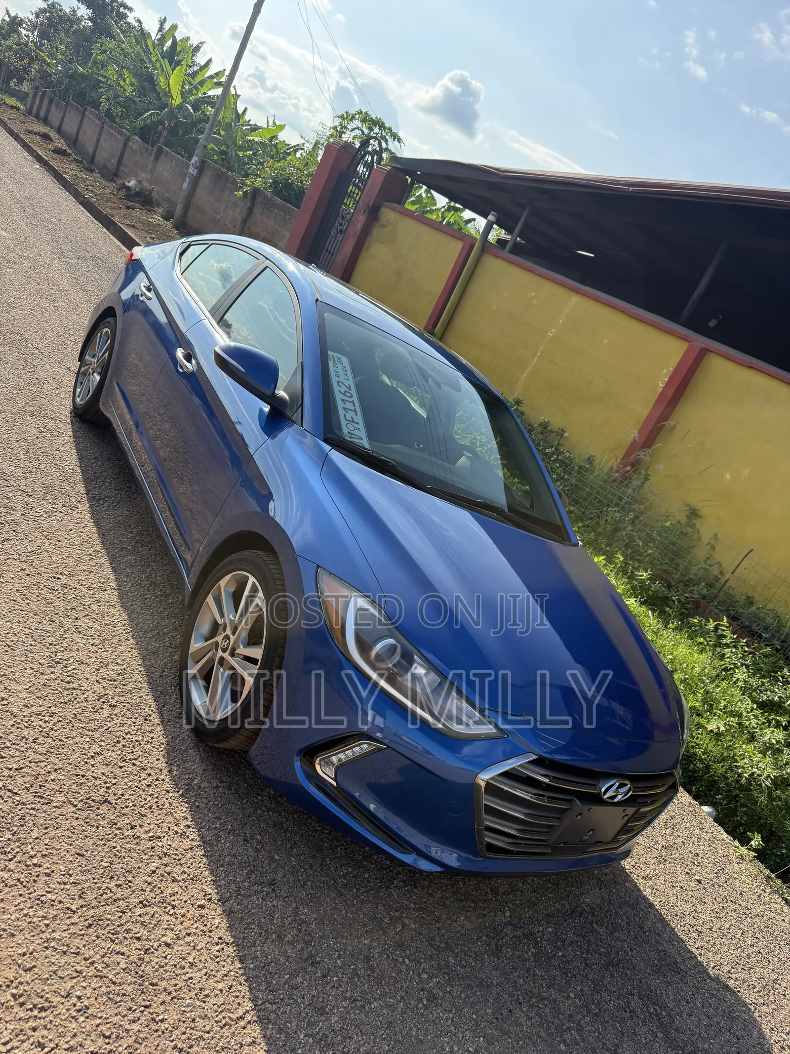 Hyundai Elantra Limited 2018 Blue