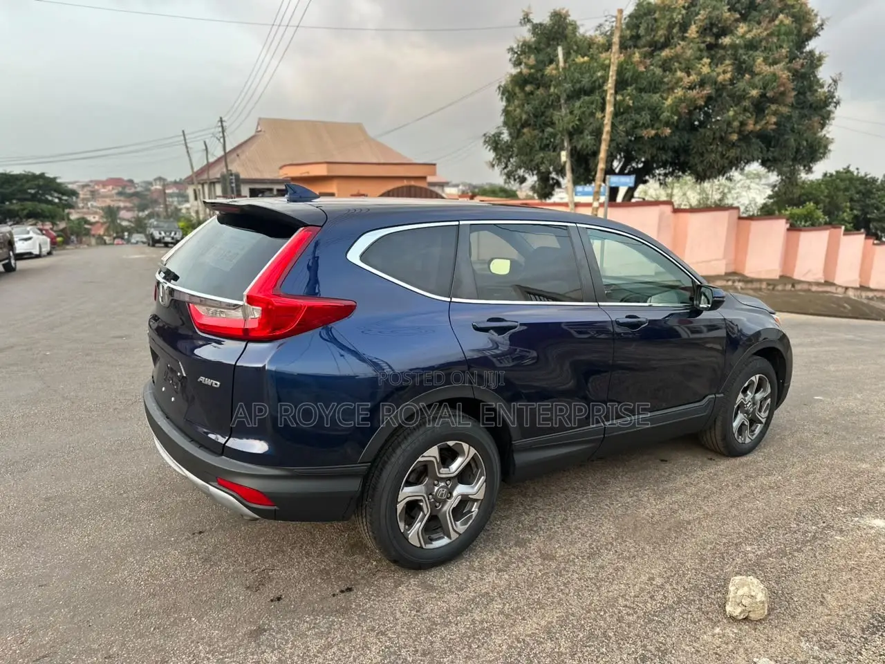 Honda CR-V EX AWD 2018 Blue
