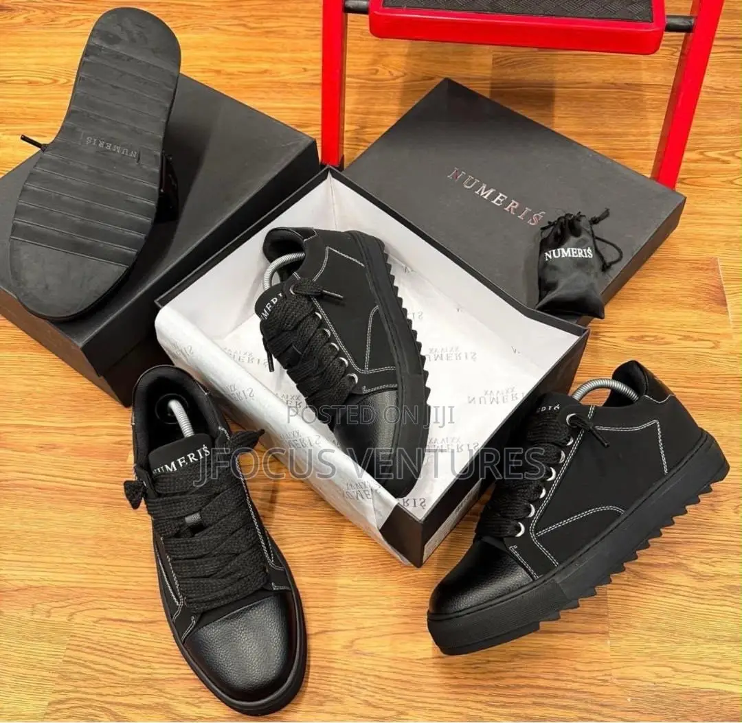 Numeris All Black Sneakers