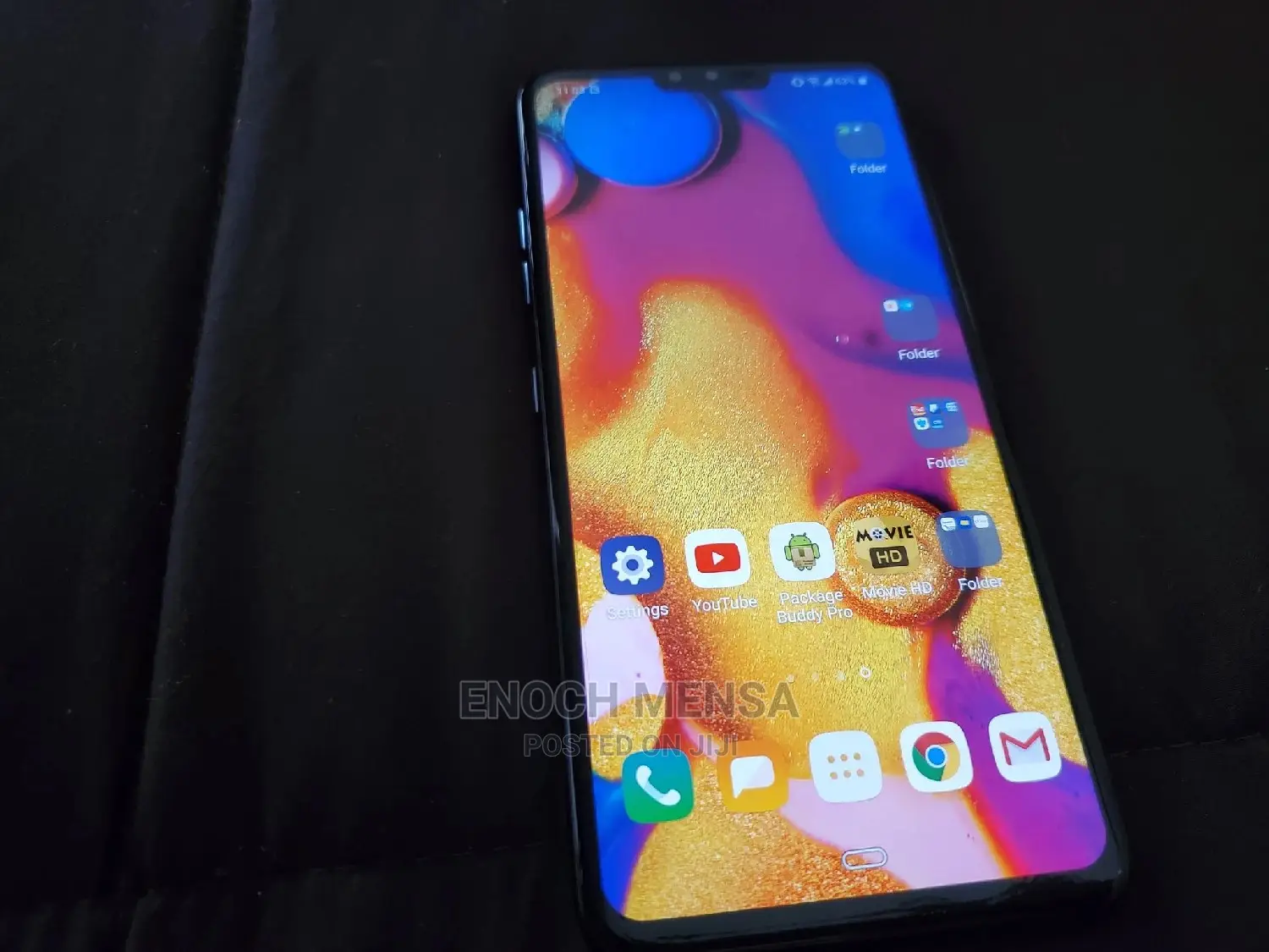 New LG V40 ThinQ 128 GB Black