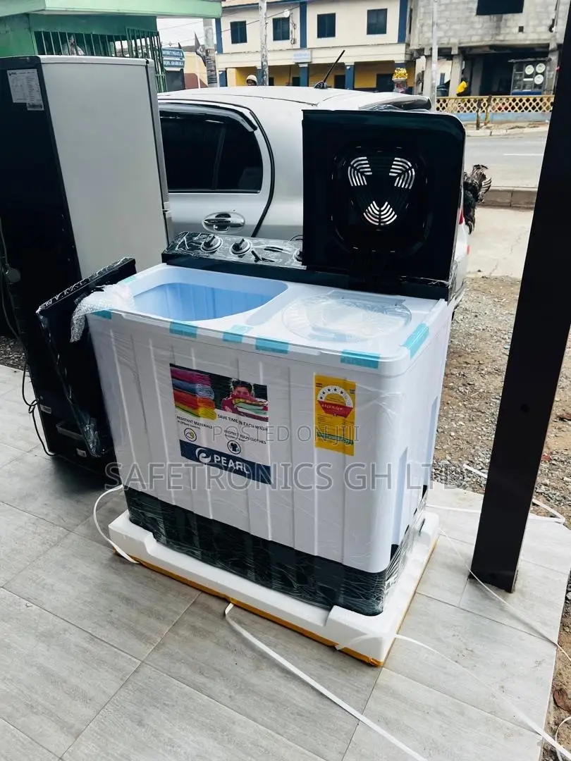 Buy Lastest White ~~ TopLoad Semiautomatic Pearl 12kg WashingMachine