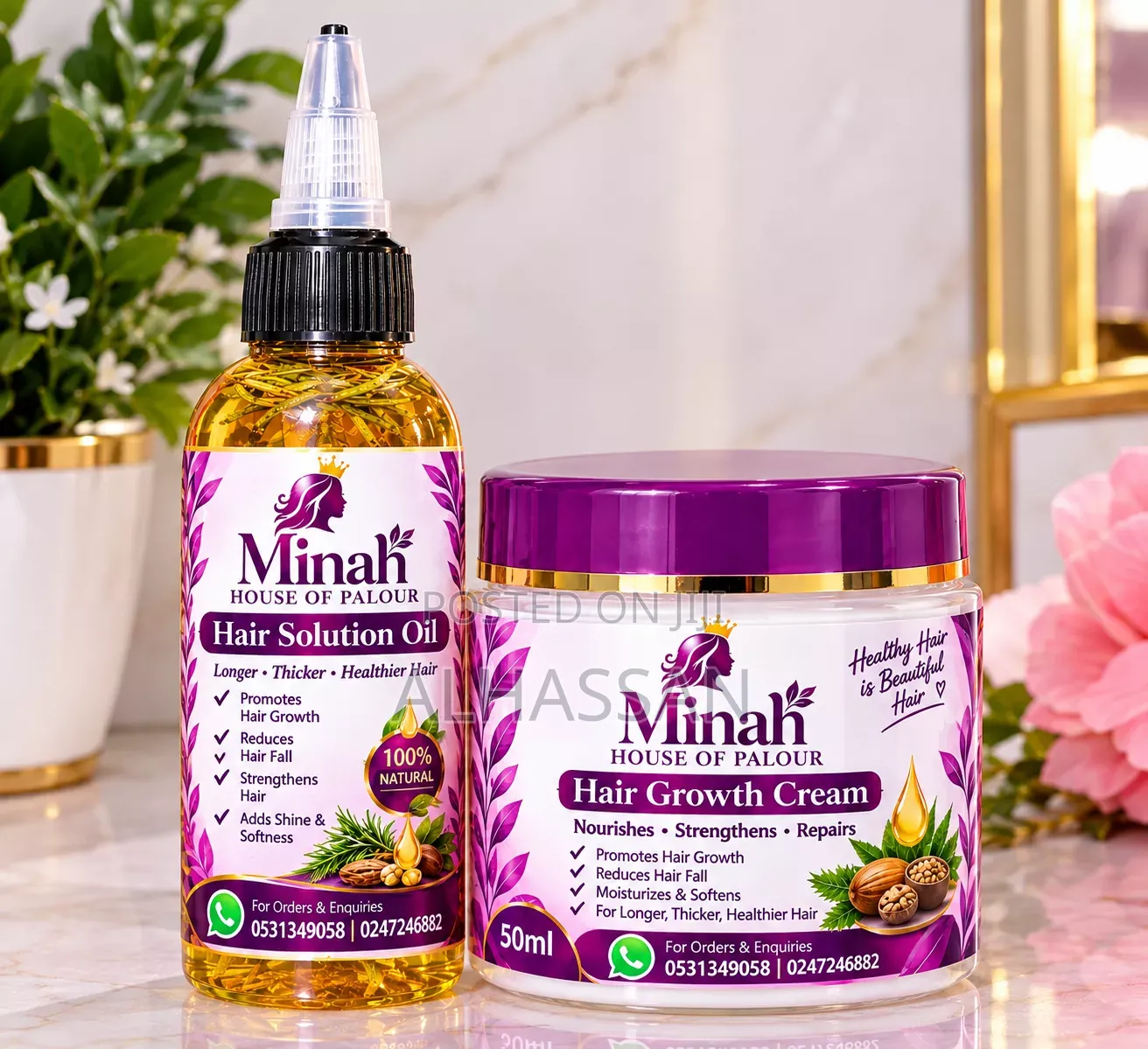 Minah House of Palour (Hair Growth Solutions) Health Hair