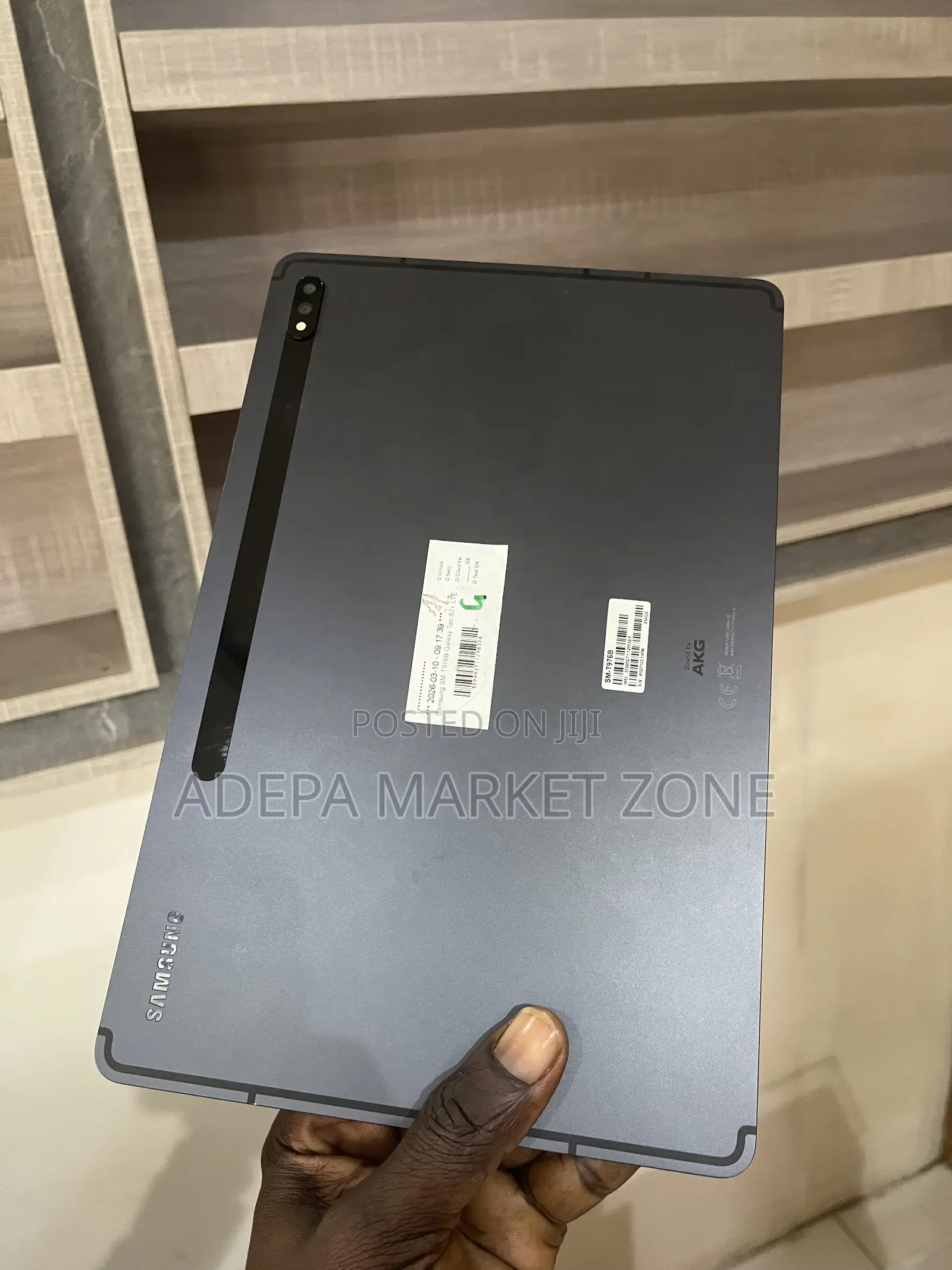 Samsung Galaxy Tab S7+ 256 GB Black