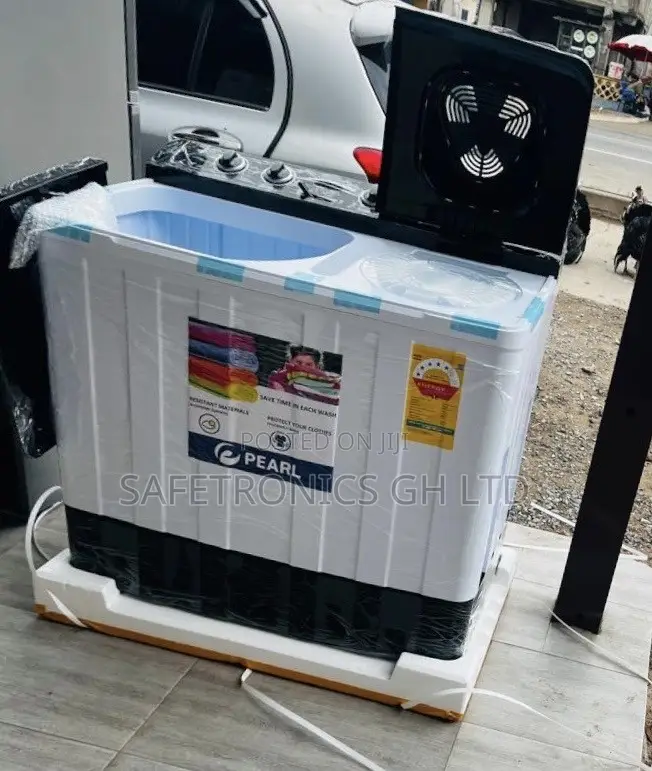 Durable Unveiling • 15kg Pearl TopLoad Semiautomatic WashingMachine