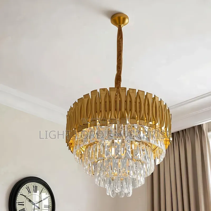 Circular Uniform Chandelier Light