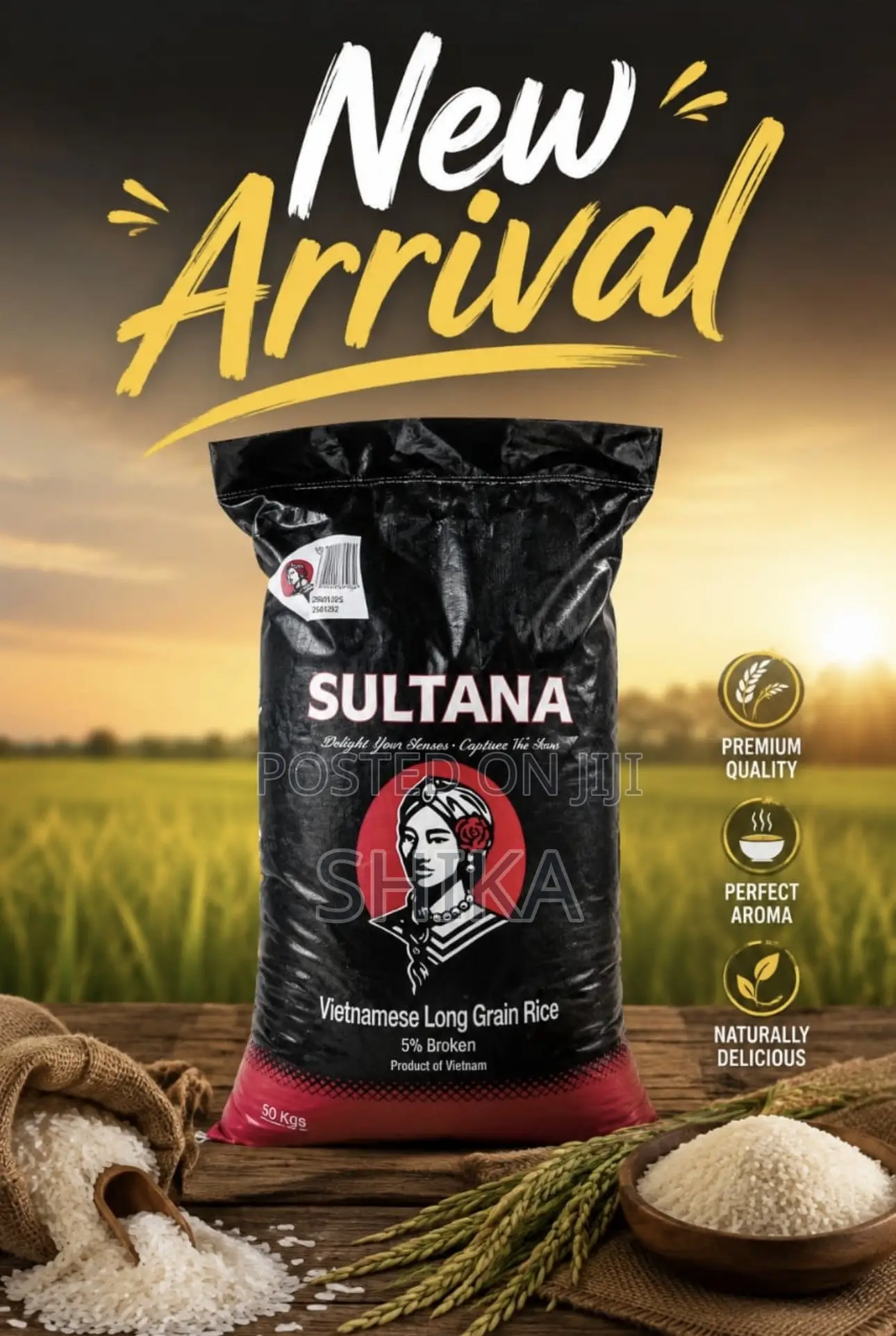 Premium Rice for Sale 50 Kg