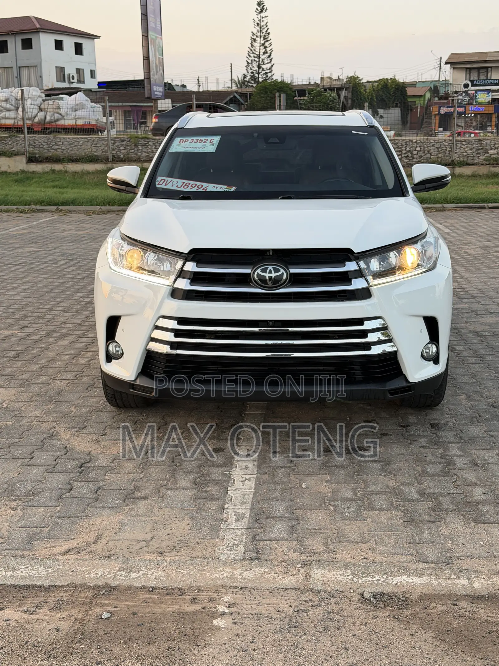 Toyota Highlander Limited Platinum 4x4 V6 (3.5L 6cyl 8A) 2017 White