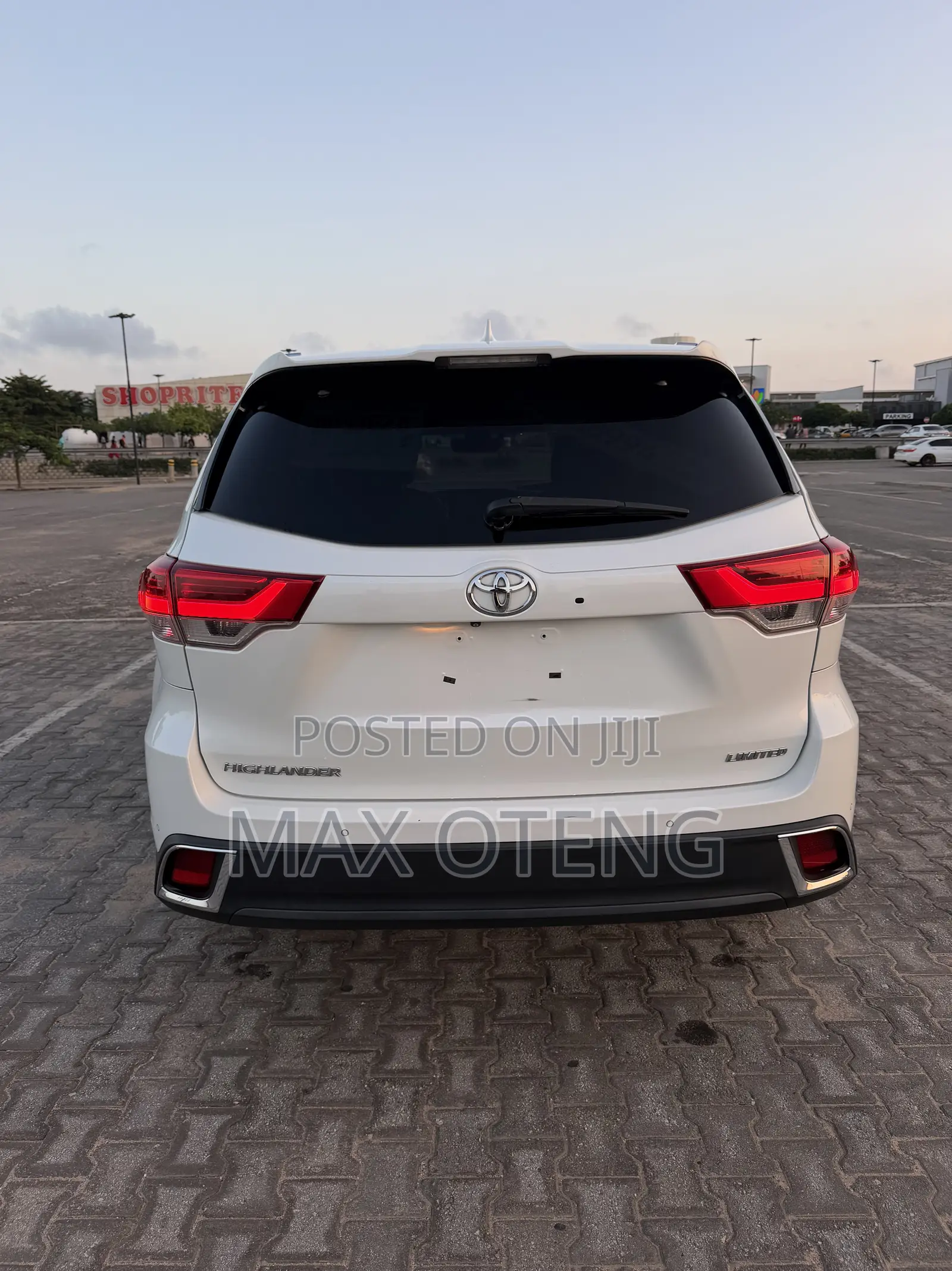 Toyota Highlander Limited Platinum 4x4 V6 (3.5L 6cyl 8A) 2017 White