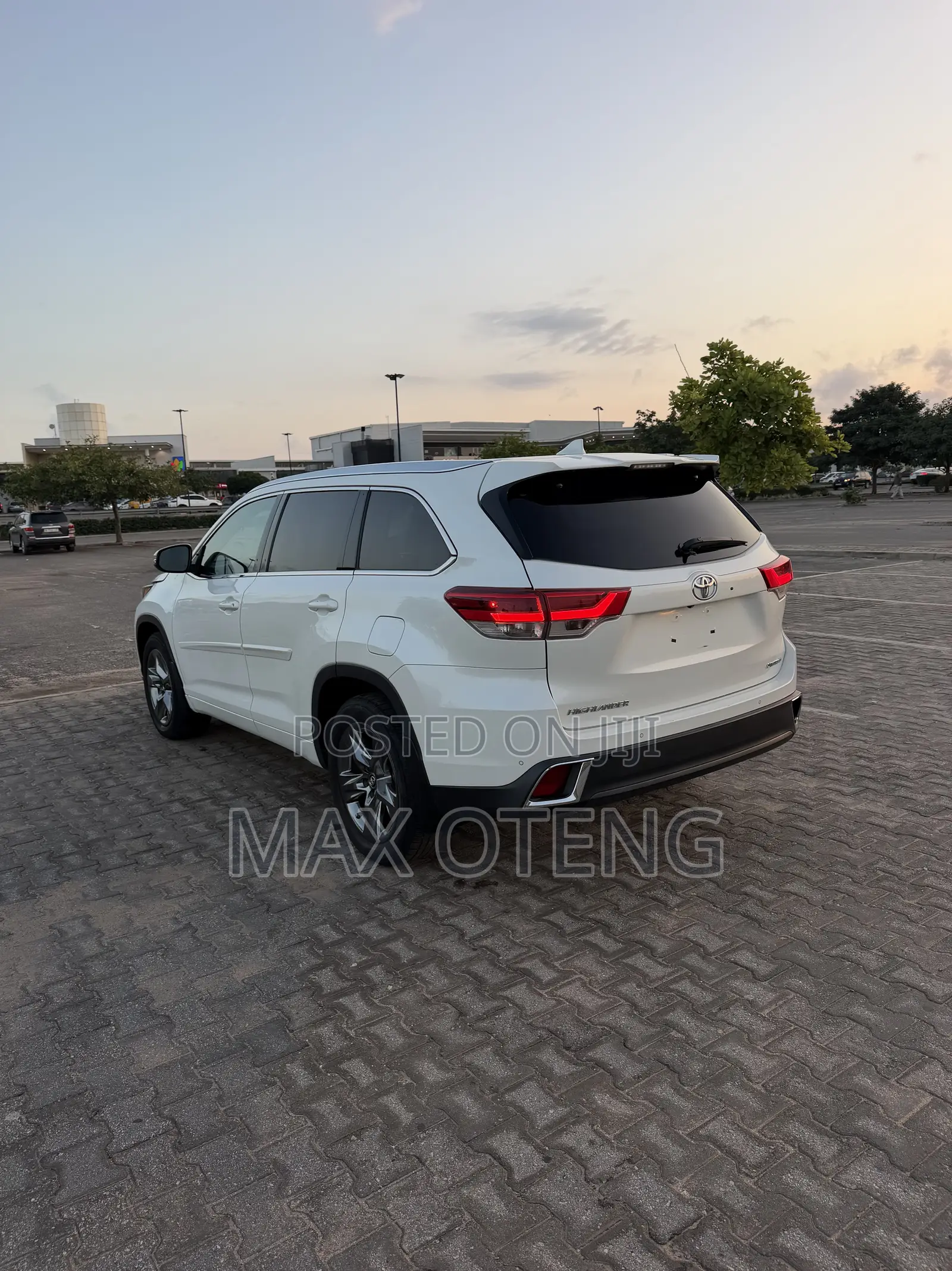Toyota Highlander Limited Platinum 4x4 V6 (3.5L 6cyl 8A) 2017 White