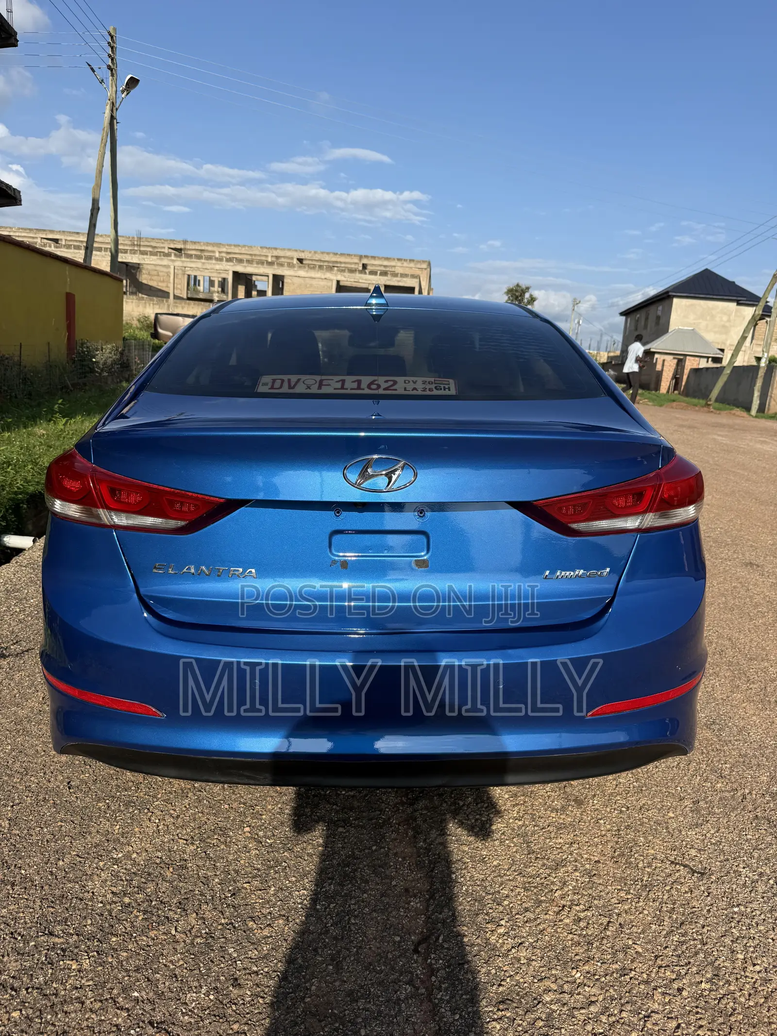 Hyundai Elantra Limited 2018 Blue