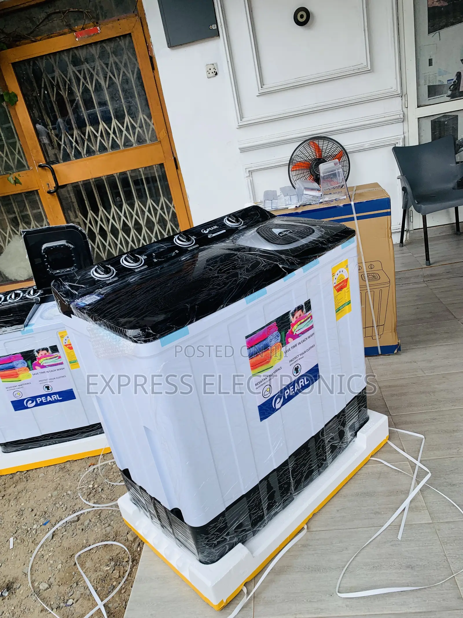 Place Your Order Pearl 15kg Washing Machinetwin-Tub Top-Load Appliance