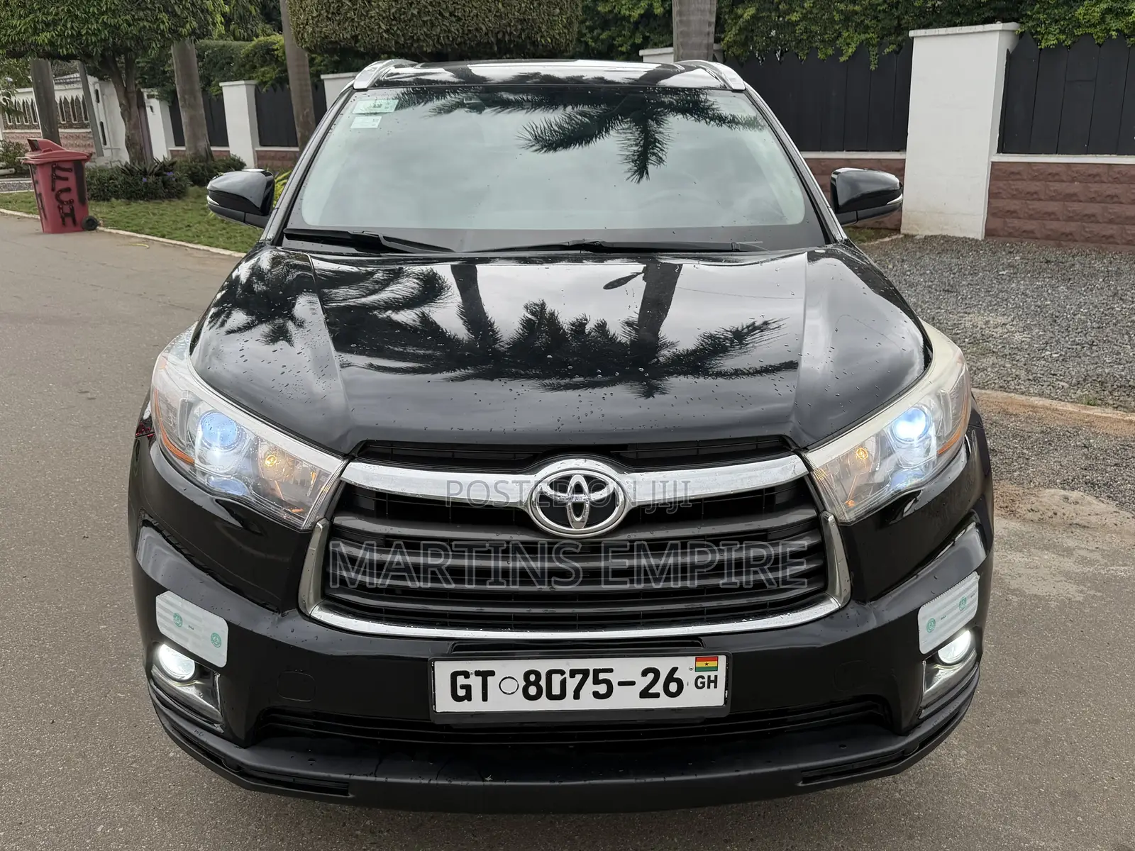 Toyota Highlander XLE V6 4x4 (3.5L 6cyl 6A) 2016 Black