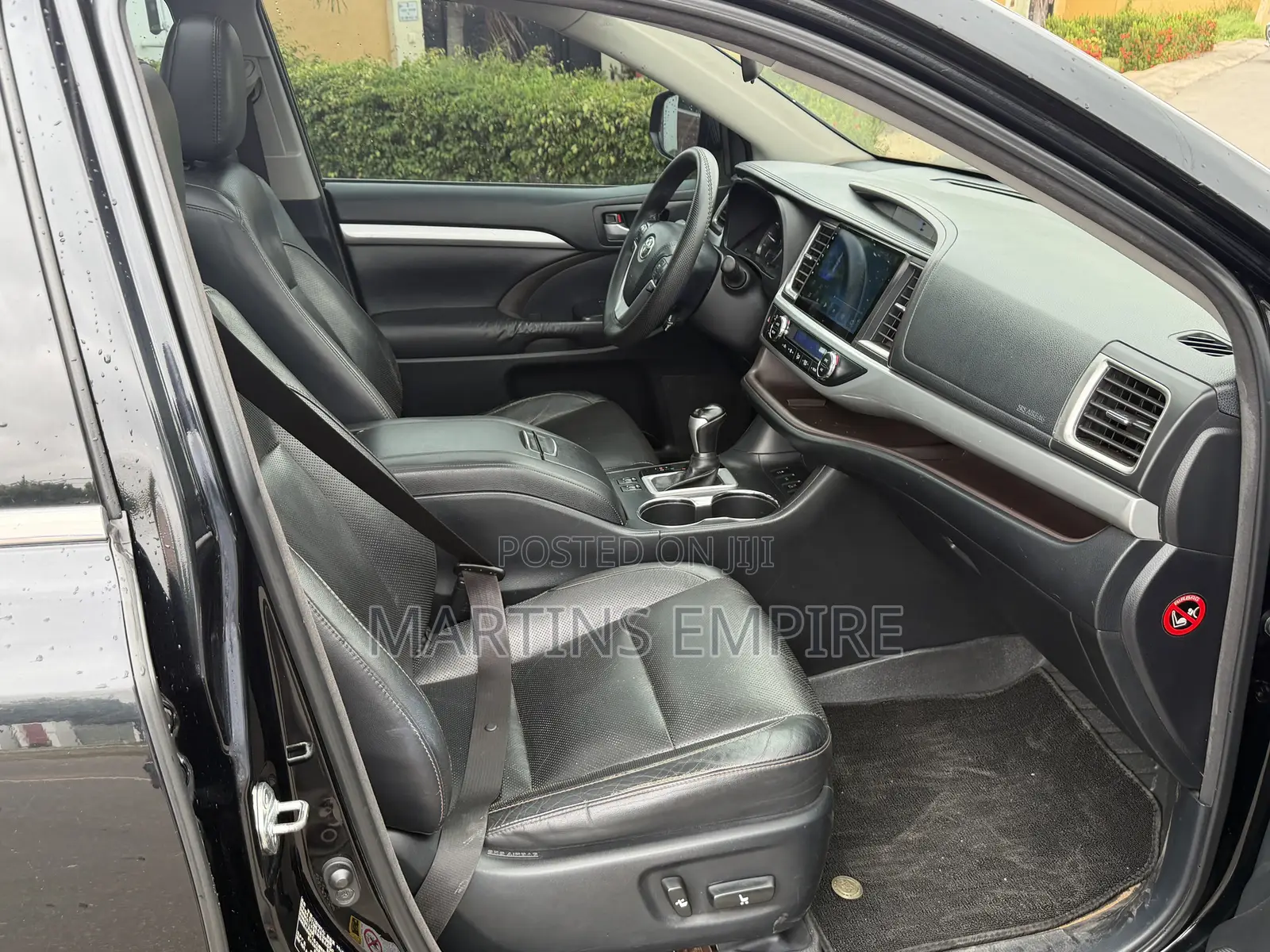 Toyota Highlander XLE V6 4x4 (3.5L 6cyl 6A) 2016 Black