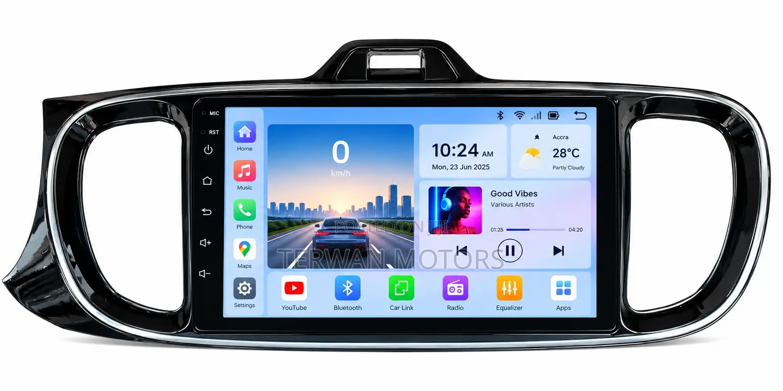 New Car Android Touchscreen for Kia Pegas 2017 to 2022