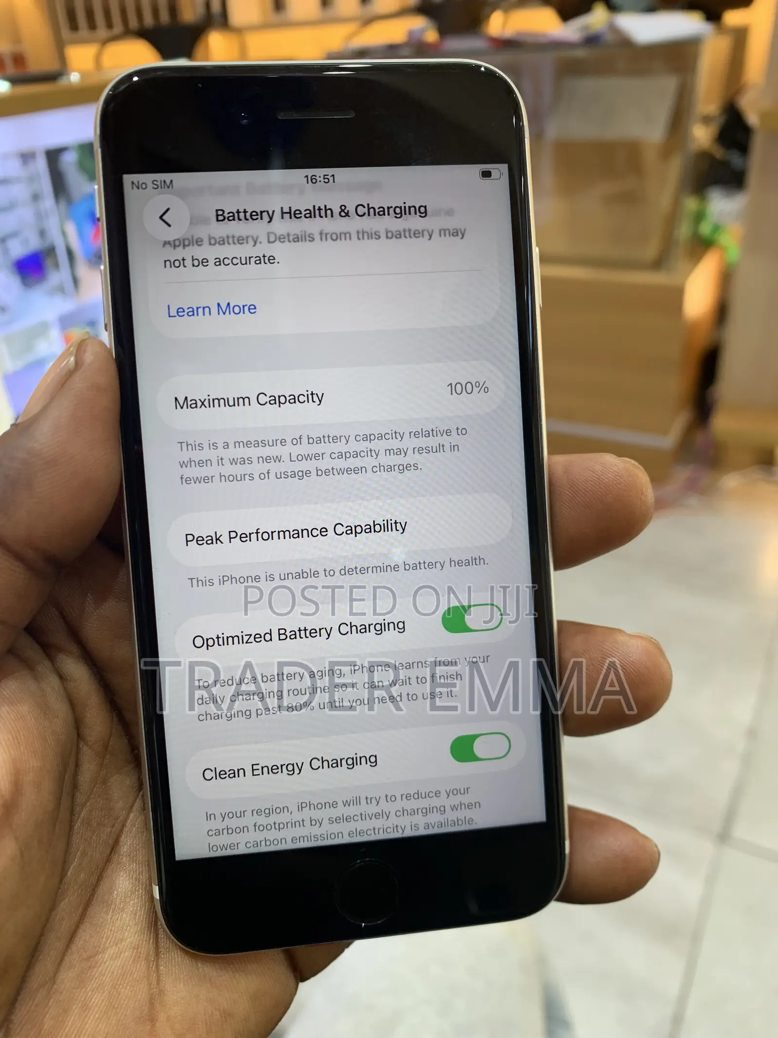 Apple iPhone SE (2022) 128 GB White