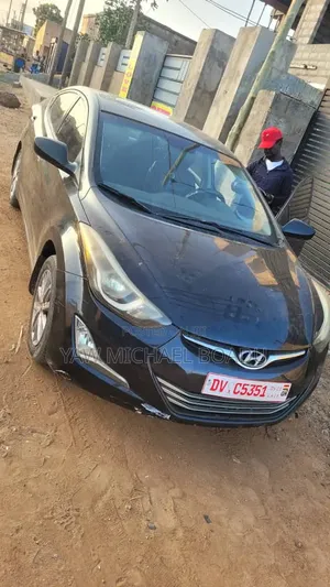 Hyundai Elantra Limited 4dr Sedan (1.8L 4cyl 6A) 2015 Black