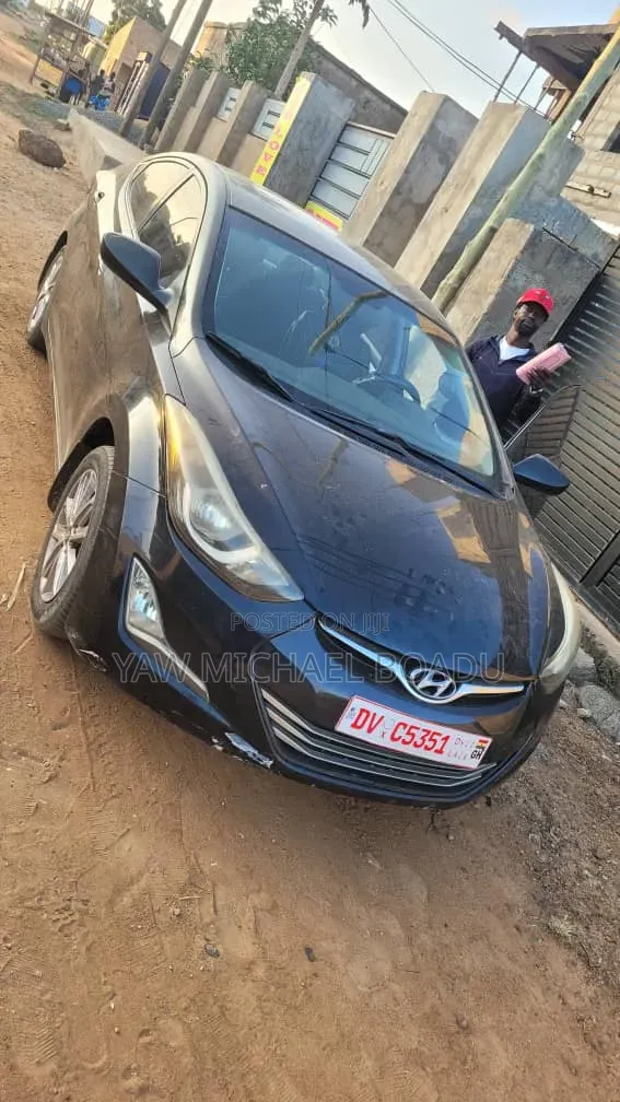 Hyundai Elantra Limited 4dr Sedan (1.8L 4cyl 6A) 2015 Black