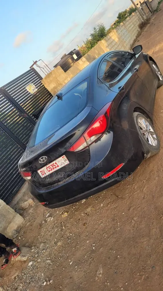 Hyundai Elantra Limited 4dr Sedan (1.8L 4cyl 6A) 2015 Black
