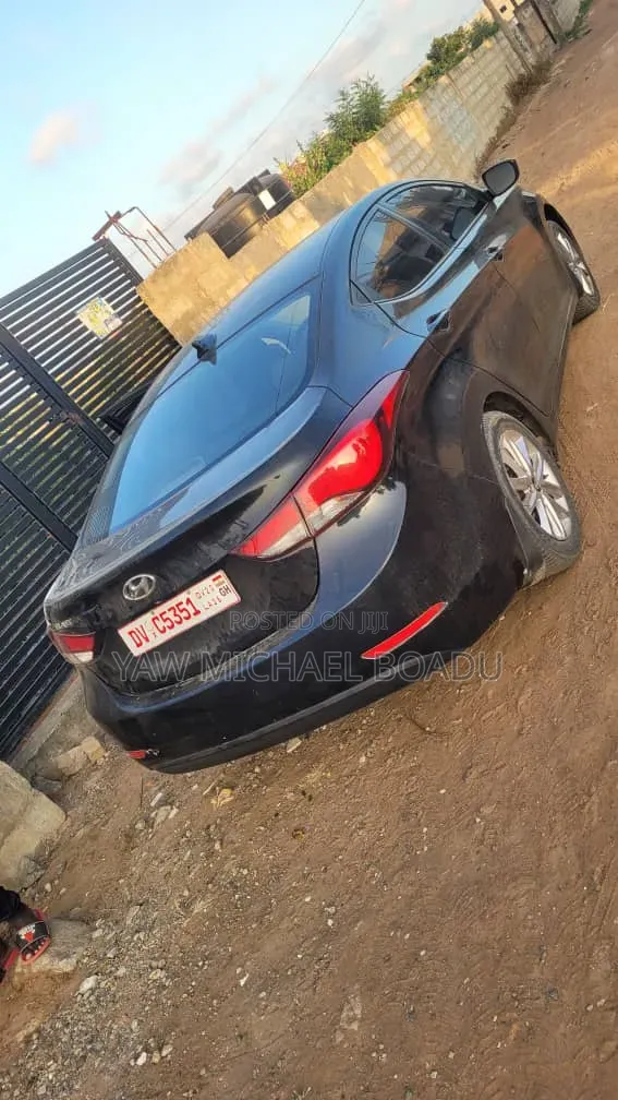 Hyundai Elantra Limited 4dr Sedan (1.8L 4cyl 6A) 2015 Black