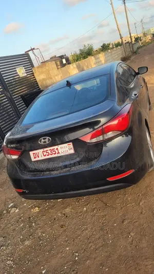 Hyundai Elantra Limited 4dr Sedan (1.8L 4cyl 6A) 2015 Black