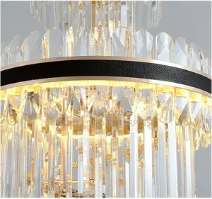 7inches Crystal Chandeliers 700mmX2100mm