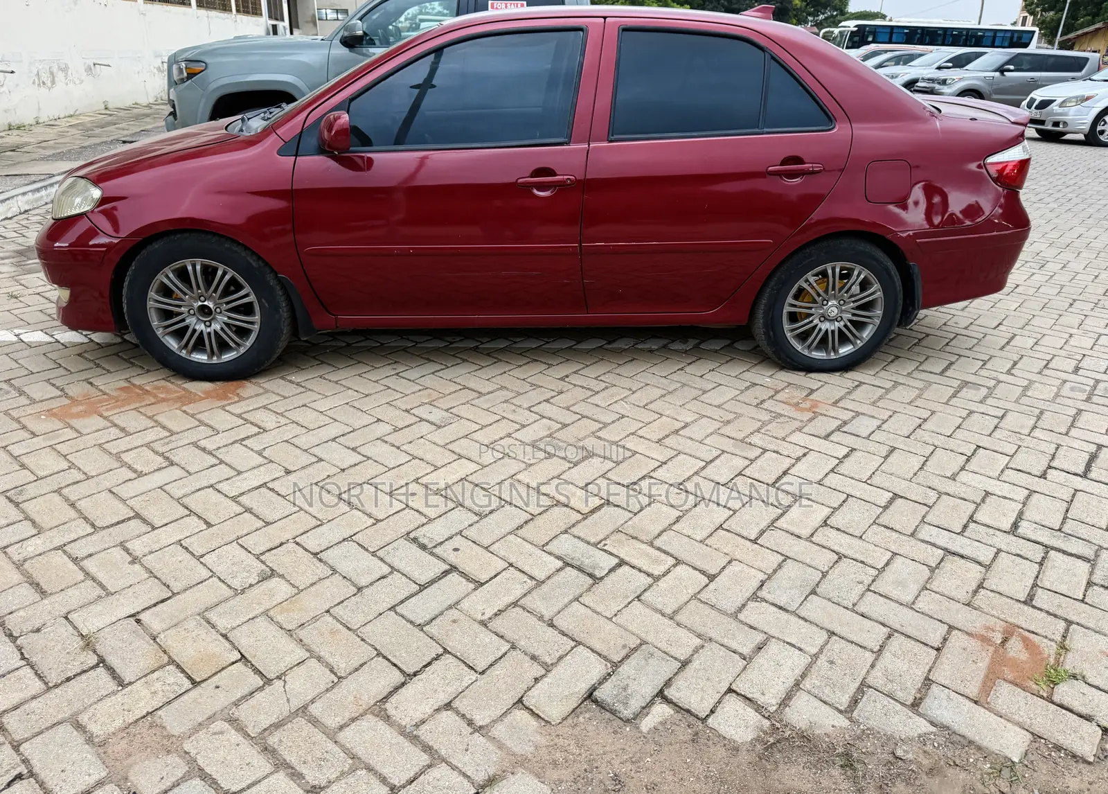 Toyota Yaris 2010 Red