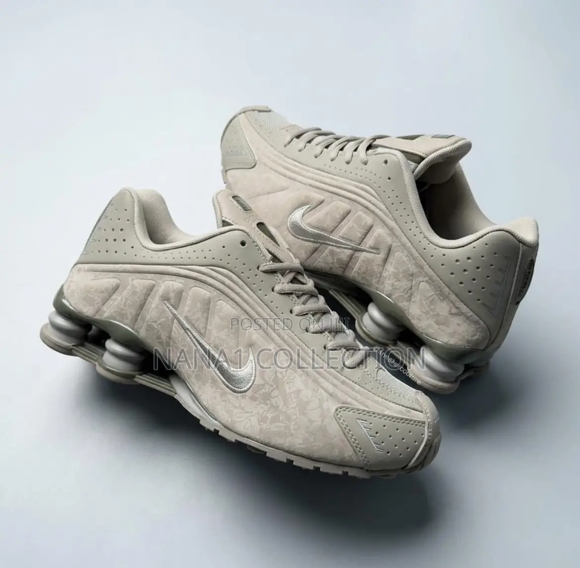 Nike Shox R4 “College Grey/Flat Pewter” Sneakers