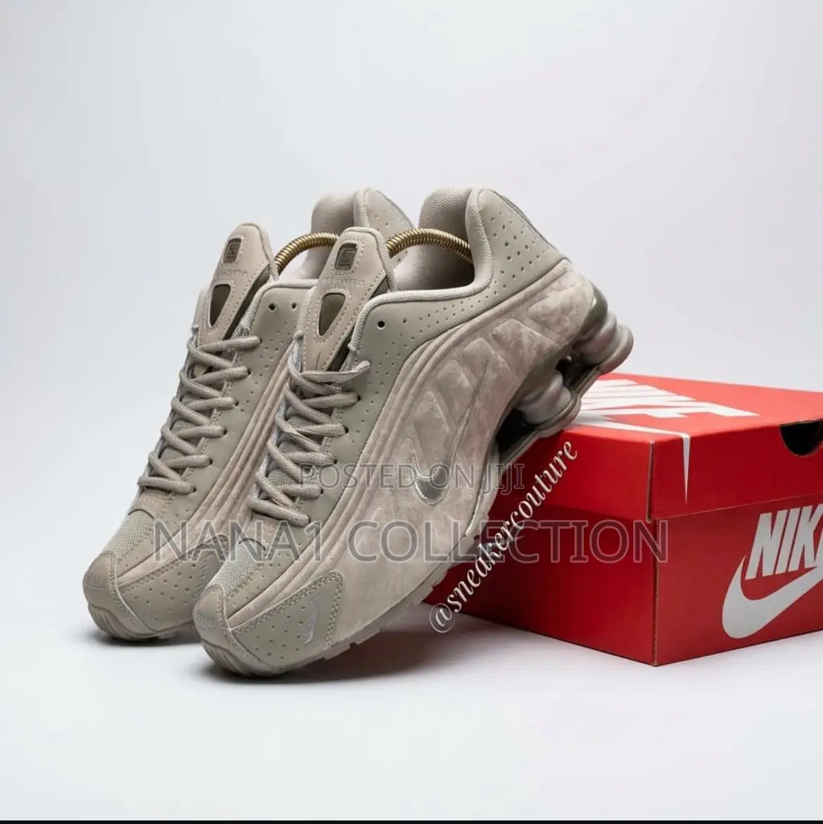 Nike Shox R4 “College Grey/Flat Pewter” Sneakers