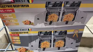 12l 6l+6l Double Large Capacity Deep Fryer