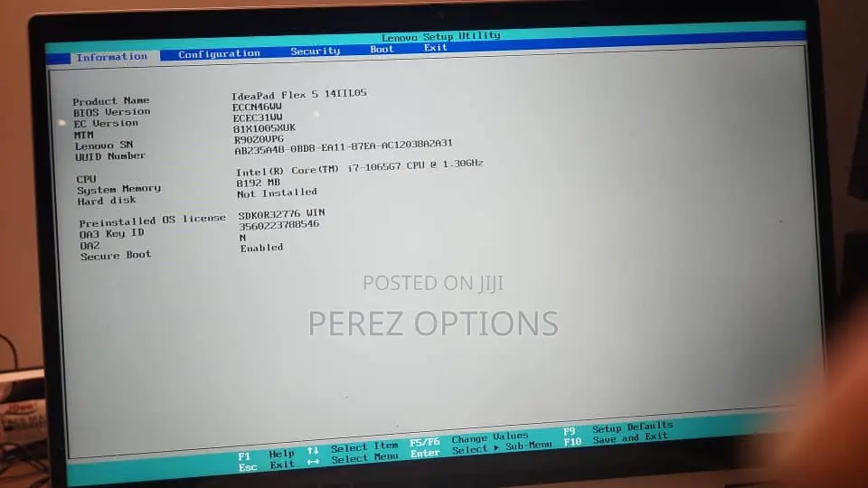 Laptop Lenovo IdeaPad Flex 14 8GB Intel SSD 256GB