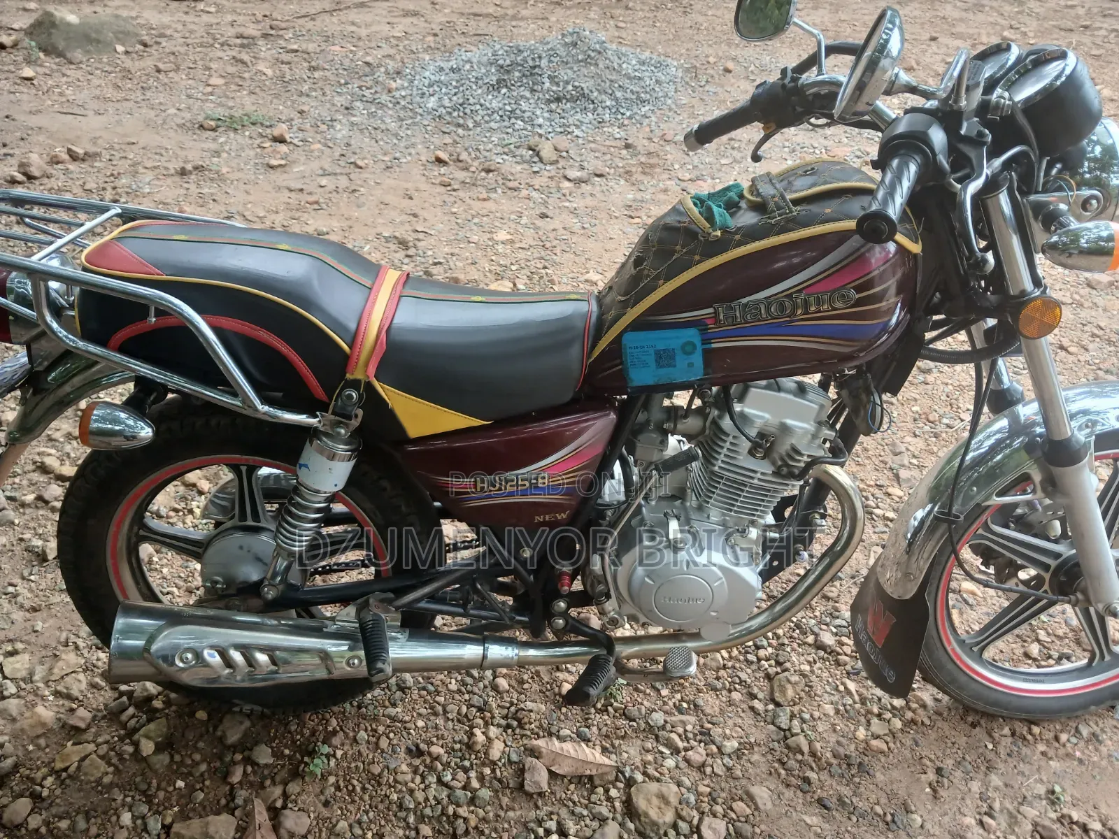 Haojue HJ125-8K 2026 Brown