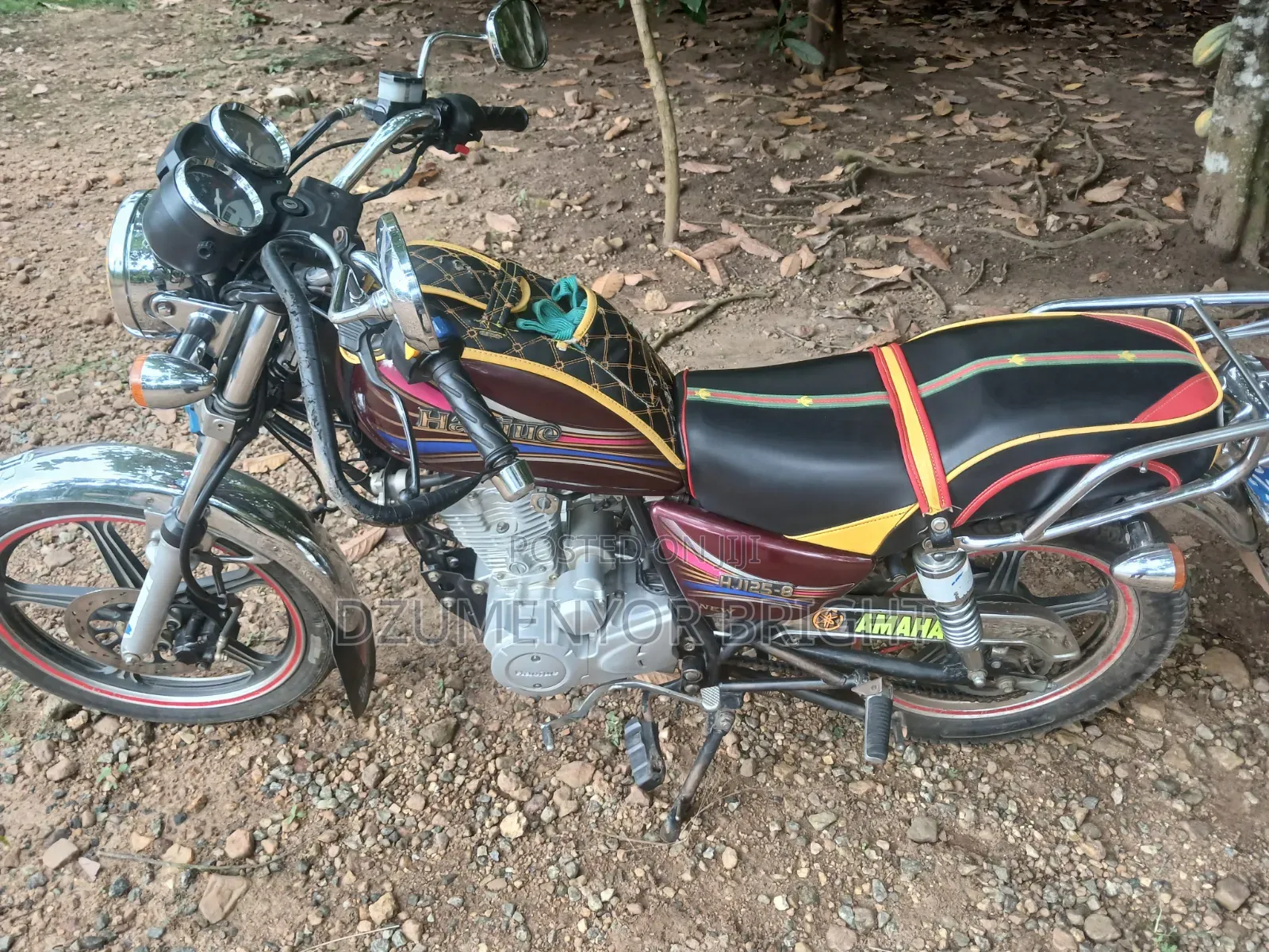 Haojue HJ125-8K 2026 Brown