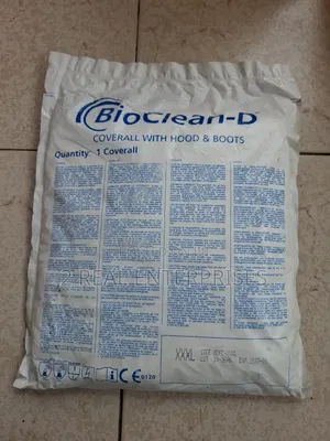 BioClean-D Non-Sterile Coverall With Hood & Integrated Boots