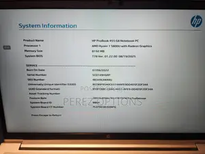 Laptop HP ProBook 455 8GB AMD Ryzen 7 SSD 256GB